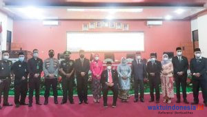 Wabup Marzuki Hadiri Pelantikan Pengganti M Nasir di DPRD Pesawaran