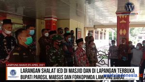 Sepakat! Sholat Idul Fitri tak Digelar di Masjid dan Lapangan