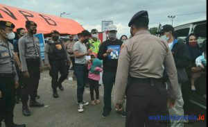 Polres Pesawaran Gelar Apel Kesiapan Antisipasi Kendaraan Pemudik