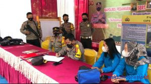 Cek Pospam, Kapolres Pastikan Kesiapan Ops Ketupat Krakatau 2021