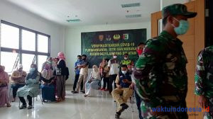 Purnawirawan Dan KBT Terima Vaksinasi Penghargaan Kasad Jendral Andika