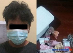Terjatuh, Motor Penjambret Ditabrak Akhirnya Diringkus Polisi