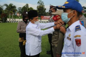 Wabup Zulqoini Pimpin Apel Gelar Pasukan OKK 2021