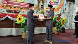 DPRD Lampura Paripurna LKPJ Bupati Anggaran 2020
