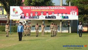 Peringati HKN, Pemkab Lampura Gelar Upacara