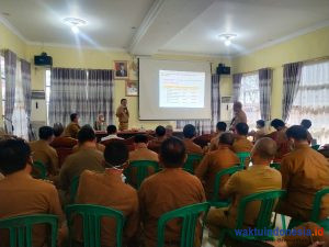 Pemkab Pesibar Bahas Refocusing dan Progres Pembangunan Kantor