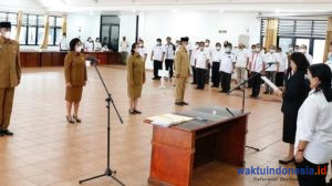 10 Hari Bekerja, Bupati Cory Lantik 5 Pejabat Baru, Ini Mereka