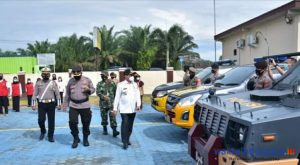 Sebelum Operasi Skala Besar, Bupati Saply Pimpin Apel Gelar Pasukan OKK 2021