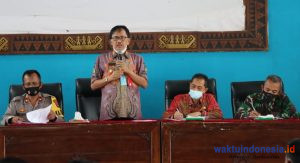 Rakor, Pemkab Pesibar Ambil Kebijakan Tangani Covid-19 Jelang Idul Fitri 2021