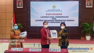Pemkab Karo Sabet WTP, Diterima Bupati Cory