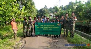 Kompi Yonif 143/TWEJ Gelar Latihan UST dan Karya Bakti Di Waylima