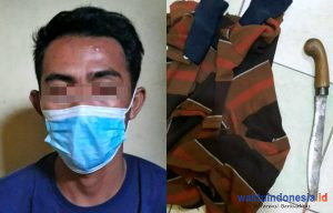 Selisih Faham Soal Parit, Empat Jari Tangan Putus Dibacok