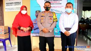 Rektor UMPRI Apresiasi Polres Pringsewu Gelar Vaksinasi Covid-19