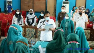 Bupati Agus Istiqlal Lantik 36 TP-PKK Periode 2021-2024