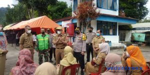 Parosil Tinjau Lapak Vaksinasi Covid-19