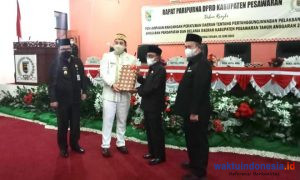 DPRD Pesawaran Gelar Rapat Paripurna Penyampaian Pertanggungjawaban APBD 2020