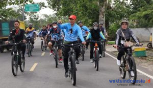 Kayuh Sepeda Jelajah Sepotong Surga, Kajati Lampung Takjub