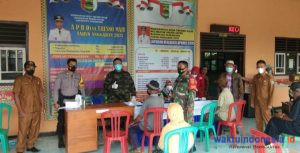130 Lansia di Trisno Maju Disuntik Vaksin Covid