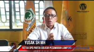 HUT ke-1 Waktuindonesia, Ketua DPD Partai Golkar Pesawaran