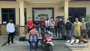 Sikat Motor Depan Rumah, Warga Waylima Dibekuk Polisi