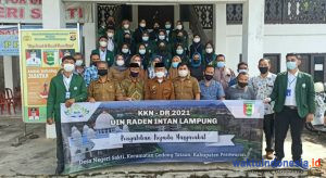 Tekan Penyebaran Virus Corona, Mahasiswa UIN Sosialisasi Penerapan Prokes