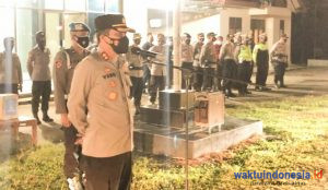 Cikon Harkamtibmas Dan Bansos, Polres Pesawaran Gelar Patroli Skala Besar