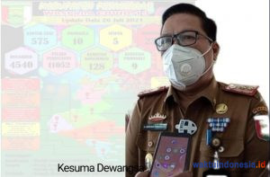 6 Kecamatan di Pesawaran Zona Merah, 26 Juli 2021