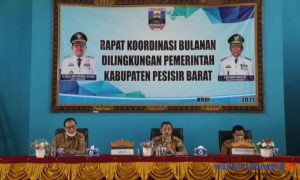 Pemkab Pesibar Gelar Rakor Bulanan, Ini Pesan Sekkab Lingga
