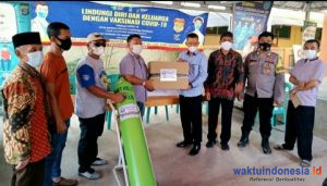 Bantuan Peralatan Penanganan Corona Dari Taiwan Diterima Camat Ambarawa