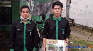 HMI STIT-HAFAS Subulussalam Galang Dana Bantu Korban Kebakaran
