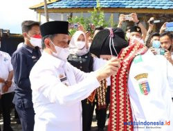 Pemkab Pesibar Sambut 3 Anggota Paskibraka Tingkat Nasional dan Provinsi
