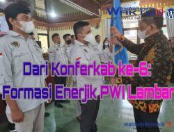 Video: Dari Konferkab ke-6, Ini Formasi Enerjik Pengurus PWI Lambar 2021-2024
