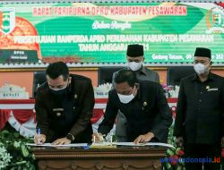 Dendi Apresiasi DPRD Pesawaran Atas Persetujuan APBD-P 2021