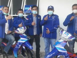 Dua Dekade Partai Demokrat, 15 PAC di Lambar Terima Sepeda Motor
