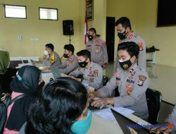 Polres Pesawaran Gelar Vaksinasi Dosis Ke-2