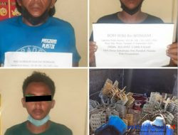 Pelaku Curat, 3 Warga Bandarlampung Ditangkap Polisi
