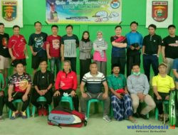 Momentum HUT Kabupaten Lambar, IKA PMII Gelar Lomba Bulu Tangkis