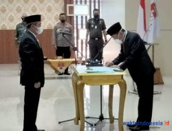 Bupati Saply Lantik 6 Kadis di Mesuji, Ini Mereka