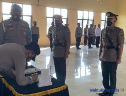Sah, 2 Nama Baru Jabat Kasat Reskrim dan Kabalog Polres Pesawaran
