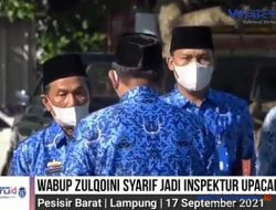 VIDEO: Wabup Zulqoini jadi Inspektur Upacara Bulanan di Labuhanjukung