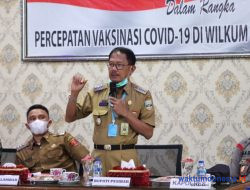 Bupati Agus Ikuti Rakor Percepatan Vaksinasi di Polres Lambar