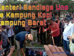 VIDEO: Menteri Parekraf Sandiaga Uno ke Kampung Kopi Rigisjaya