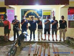 Gasak Pipa Besi, Tiga Warga Kecamatan Kedondong Diringkus Polisi