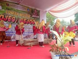 Museum Transmigrasi Lampung Gelar Lomba Lesung Gejog Di Pesawaran