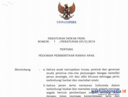 Pedoman Pemberitaan Ramah Anak