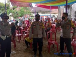 Vaksinasi Polsek Sekincau di Bakhu Over Target hingga 50 Persen