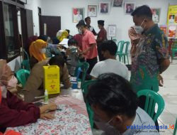 Warbisa!! Rekor? Antusias Warga Pagardewa Jalani Vaksinasi: 12 Jam Capai 1.216 Dosis