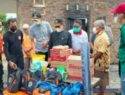 Bupati Saply Berikan Bantuan Korban Kebakaran, Santuni Anak Yatim dan Anak Disabilitas