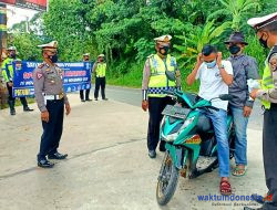 Satlantas Polres Pesawaran Gelar Operasi Zebra di Wilayah Pesisir