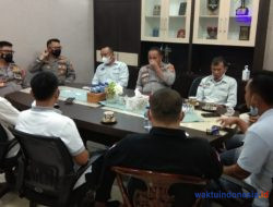 Terima Kunjungan PWI Lambar, Kapolres Hadi: Kita Punya Tujuan Sama